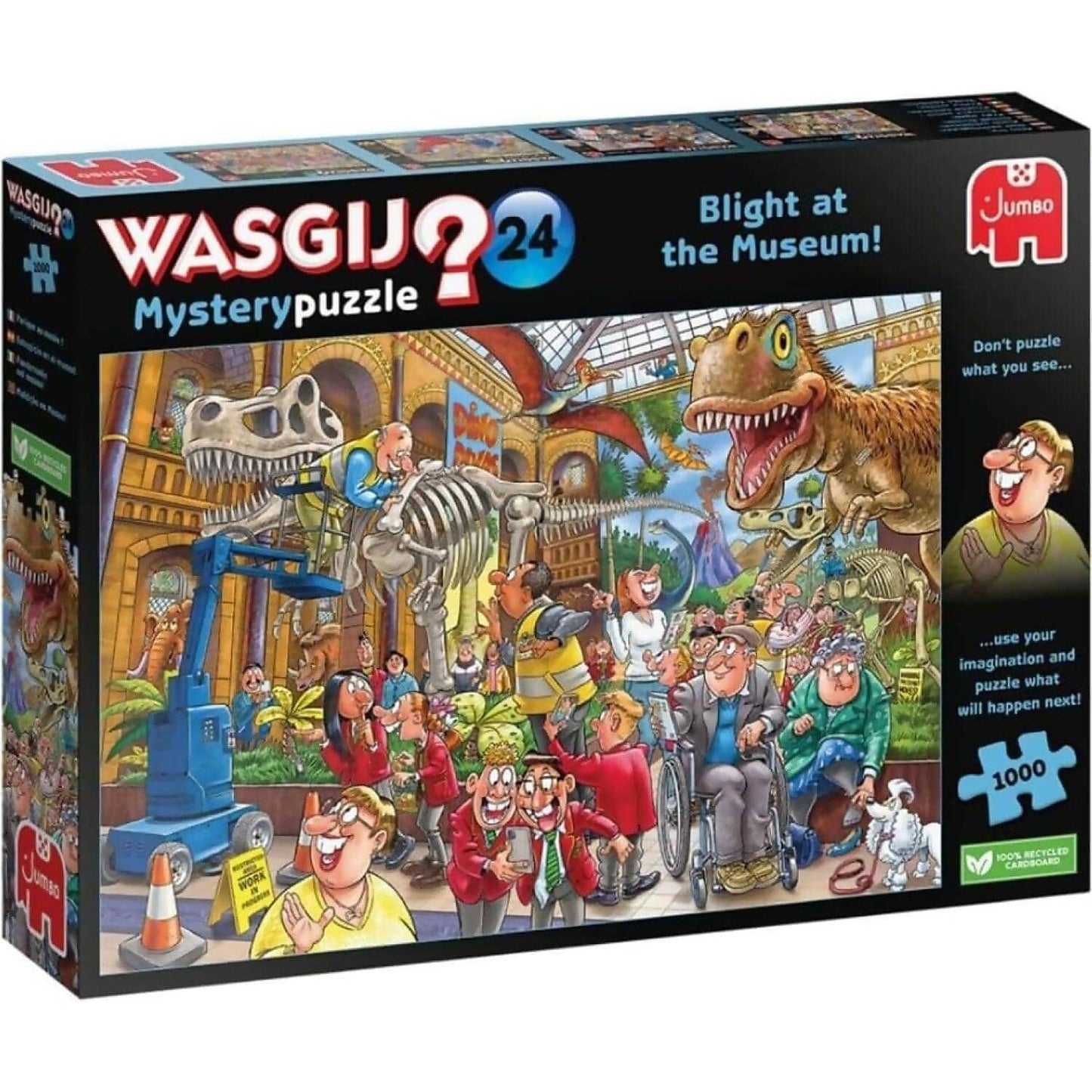 Wasgij - Mystery 24 - Blight At The Museum! - Holdson Jigsaw Puzzle 1000 Pieces