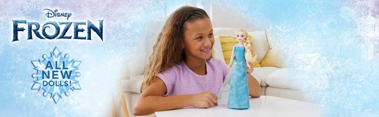 Disney -  Frozen Elsa Fashion Doll Turquoise Dress  And Accessories - New For 2023