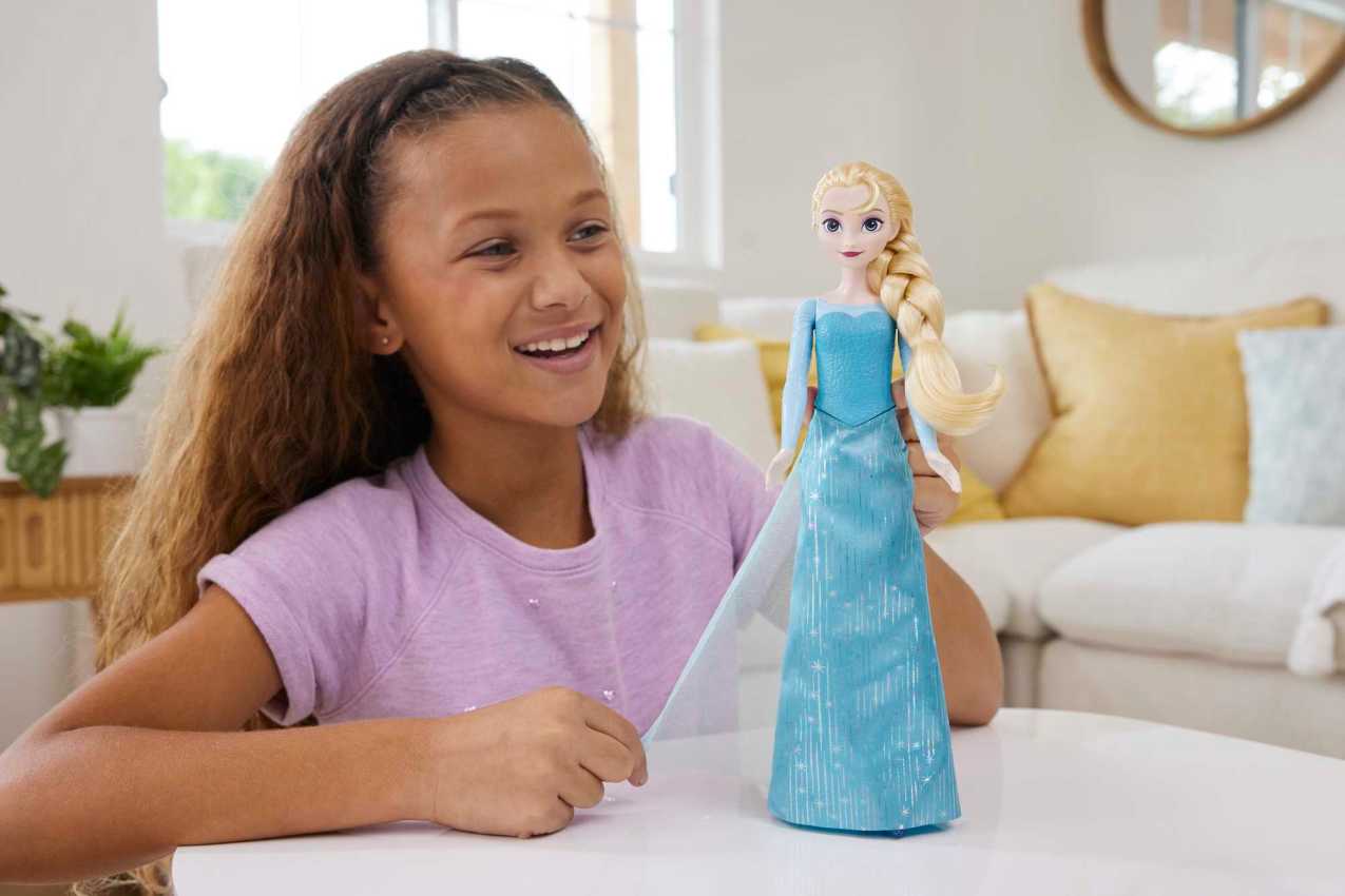 Disney -  Frozen Elsa Fashion Doll Turquoise Dress  And Accessories - New For 2023