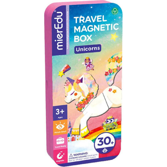 Mieredu - Travel Magnetic Puzzle Box Unicorns