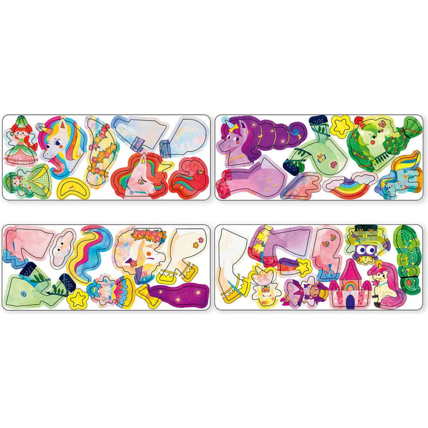 Mieredu - Travel Magnetic Puzzle Box Unicorns
