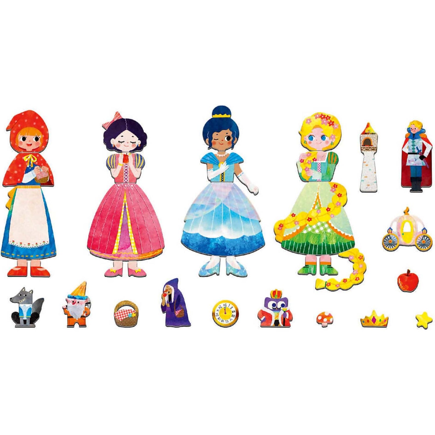 Mieredu - Travel Magnetic Puzzle Box Fairy Tales