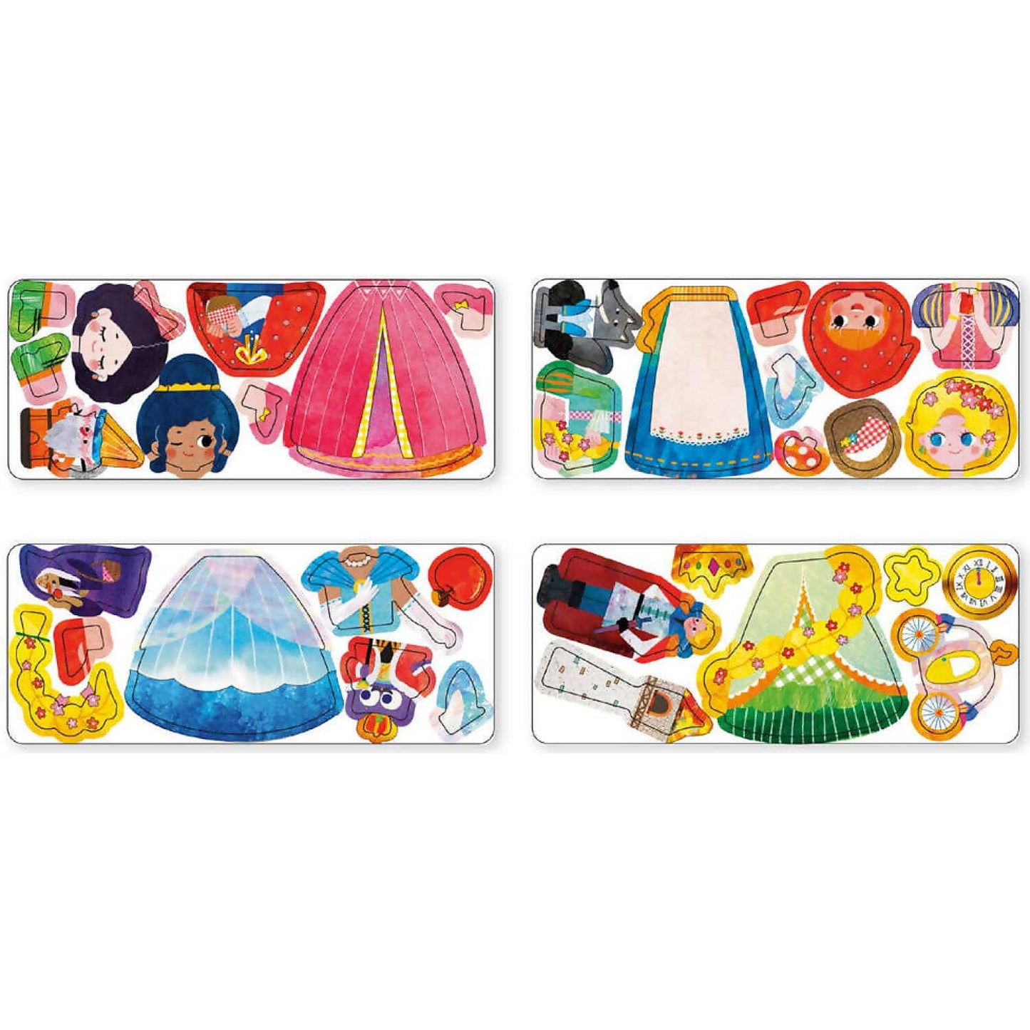 Mieredu - Travel Magnetic Puzzle Box Fairy Tales