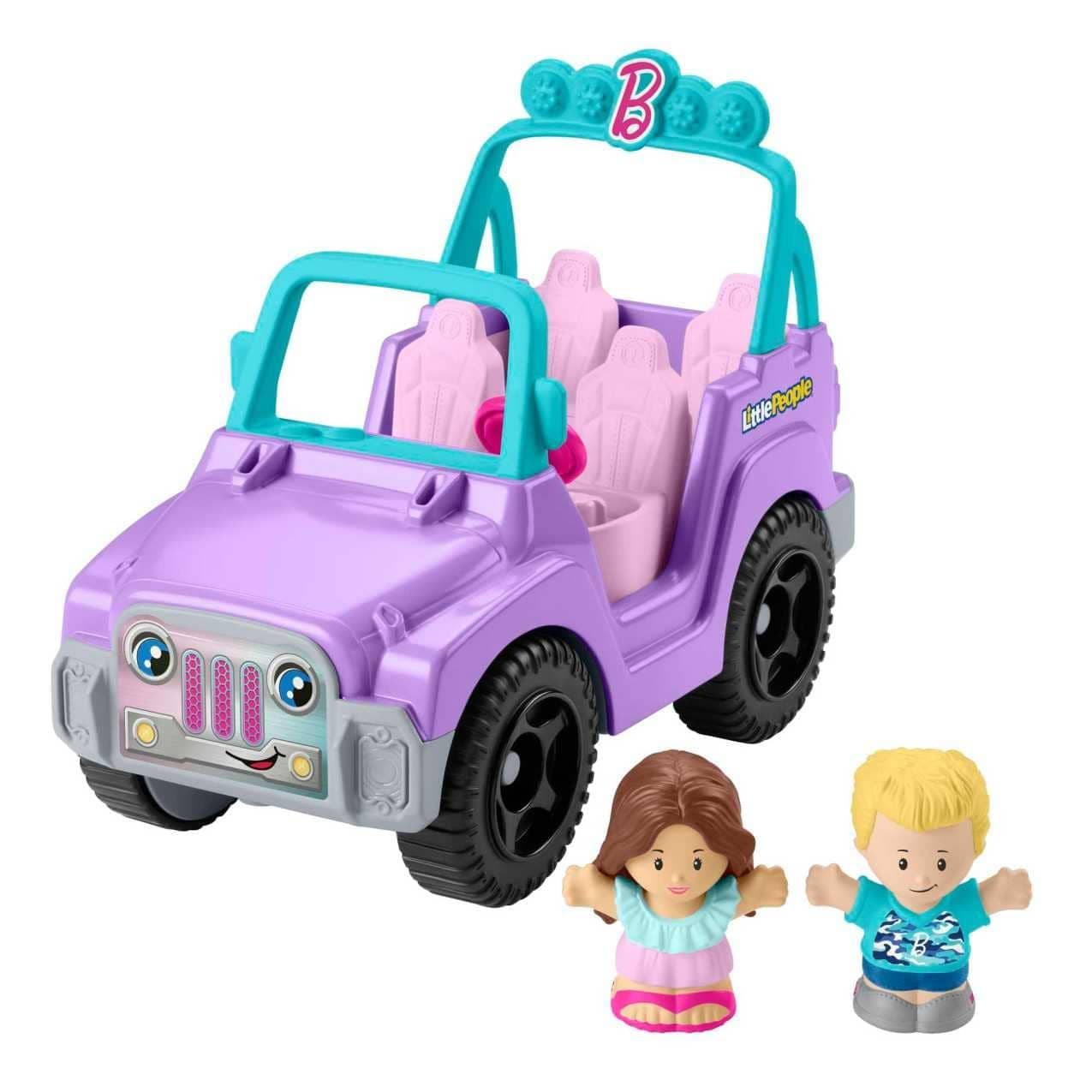 Barbie -  Little People With Beach Cruiser Music Sounds And 2 Figures - Fisher-Price