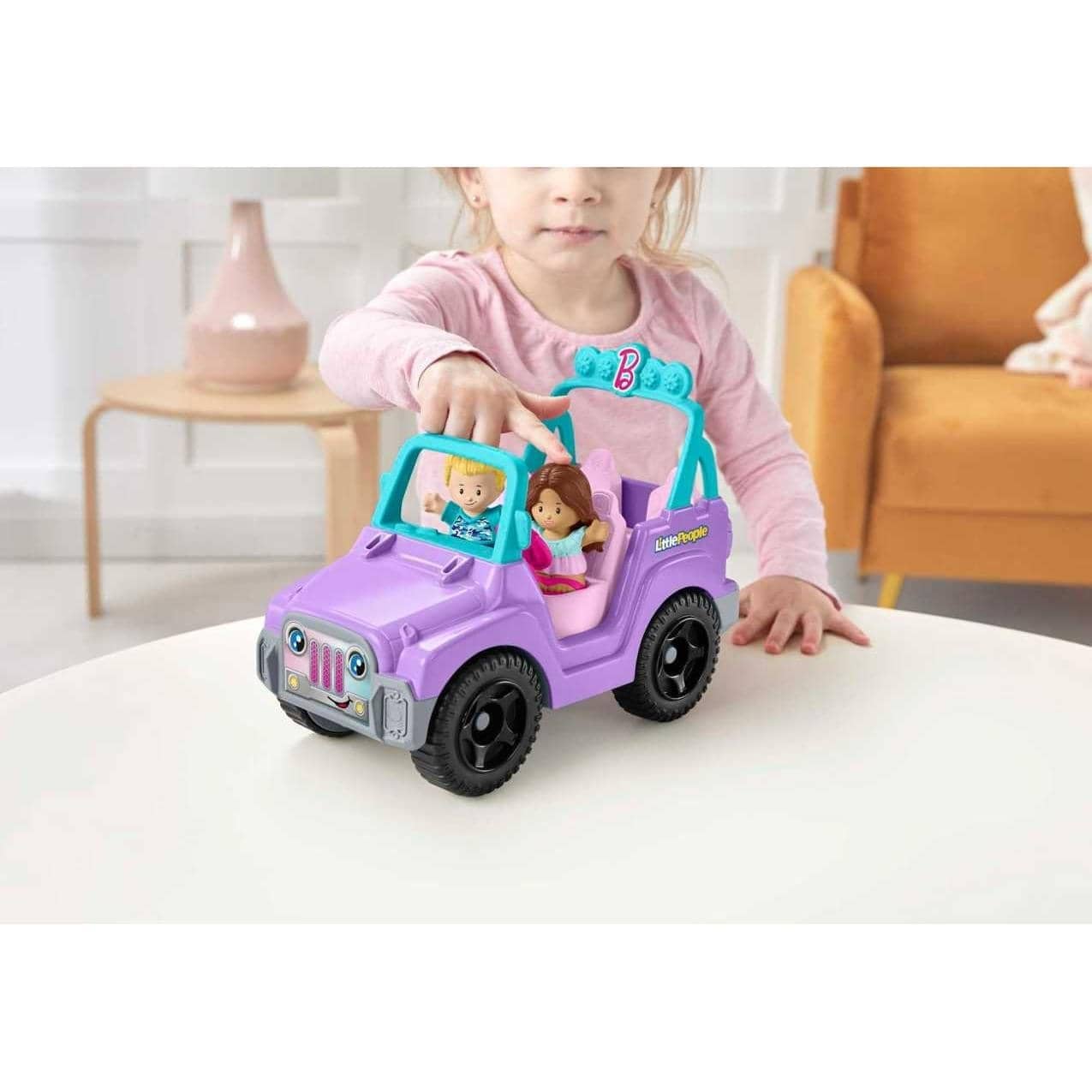 Barbie -  Little People With Beach Cruiser Music Sounds And 2 Figures - Fisher-Price