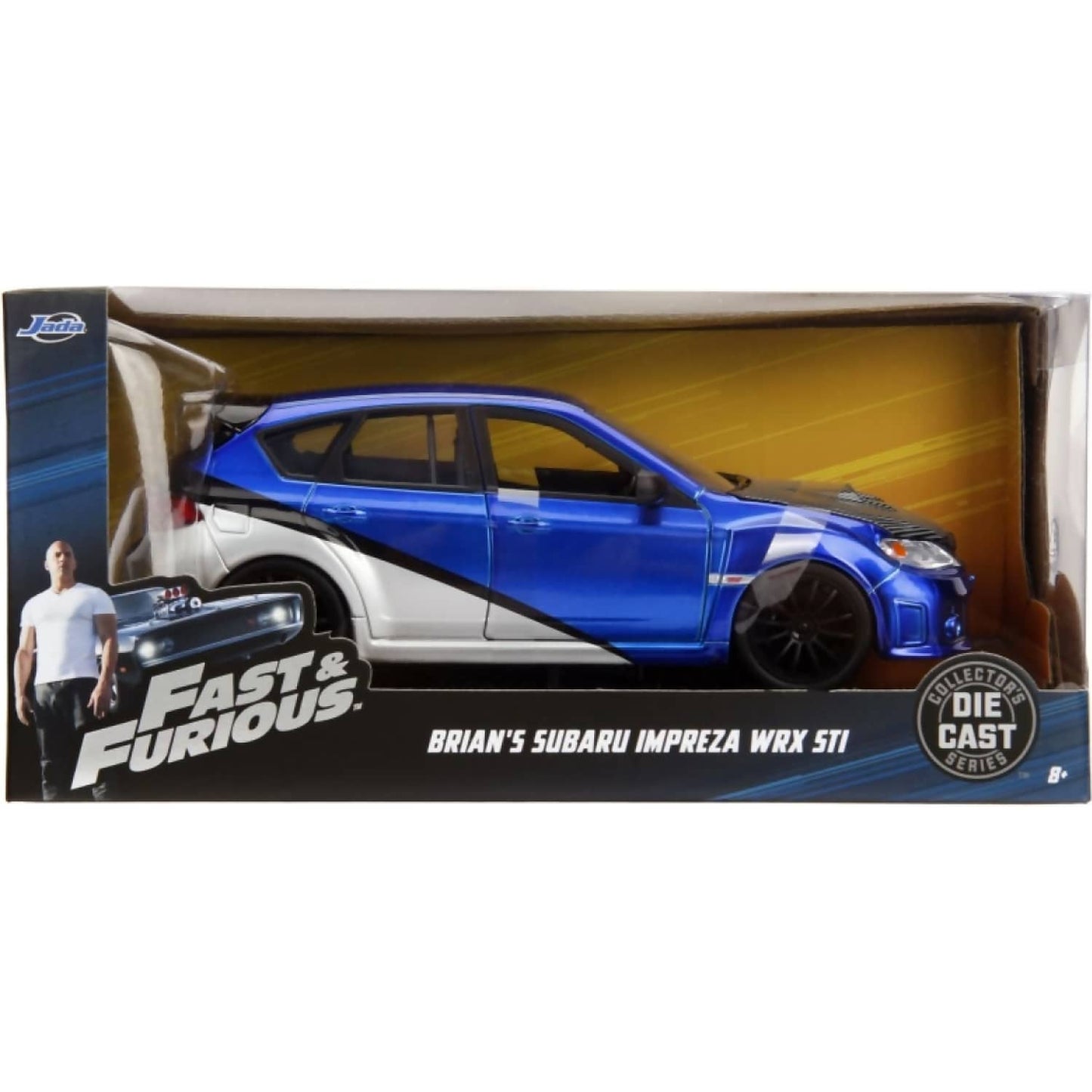 Jada Toys - Fast & Furious - 2012 Subaru Impreza WRX STI 1:24 Scale Diecast Vehicle