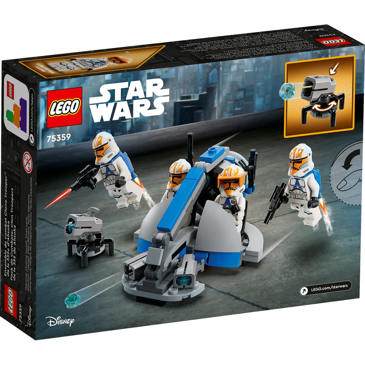 LEGO 75359 332nd Ahsoka's Clone Trooper™ Battle Pack - Star Wars