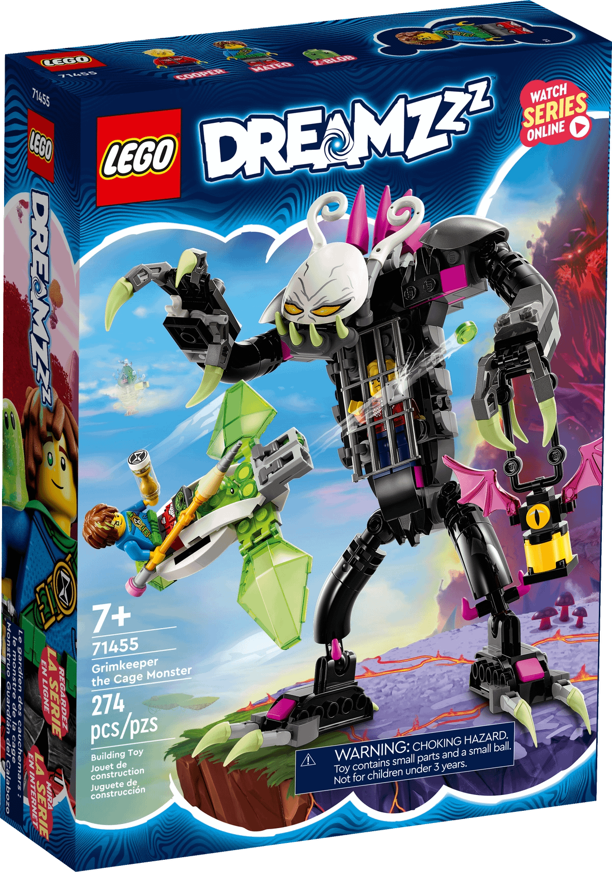 LEGO 71455 Grimkeeper the Cage Monster - DreamZzz