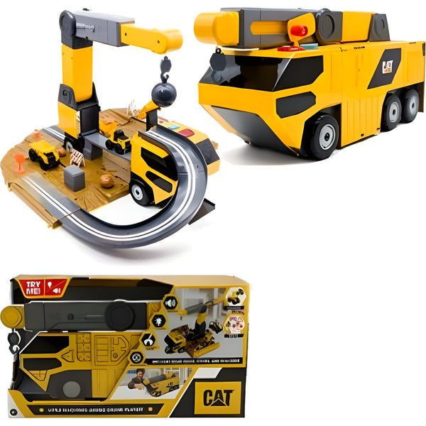Cat - Little Machines Jumbo Crane Playset – Tates Toys