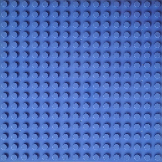 BASEPLATE  16x16 Big Studs Blue Generic