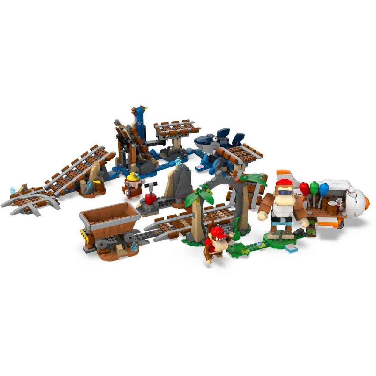 LEGO 71425 Diddy Kong's Mine Cart Ride Expansion Set - Super Mario