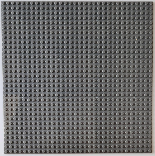 BASEPLATE 32x32 Studs D/grey Generic