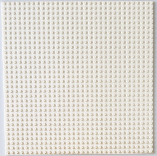 BASEPLATE 32x32 Studs White Generic
