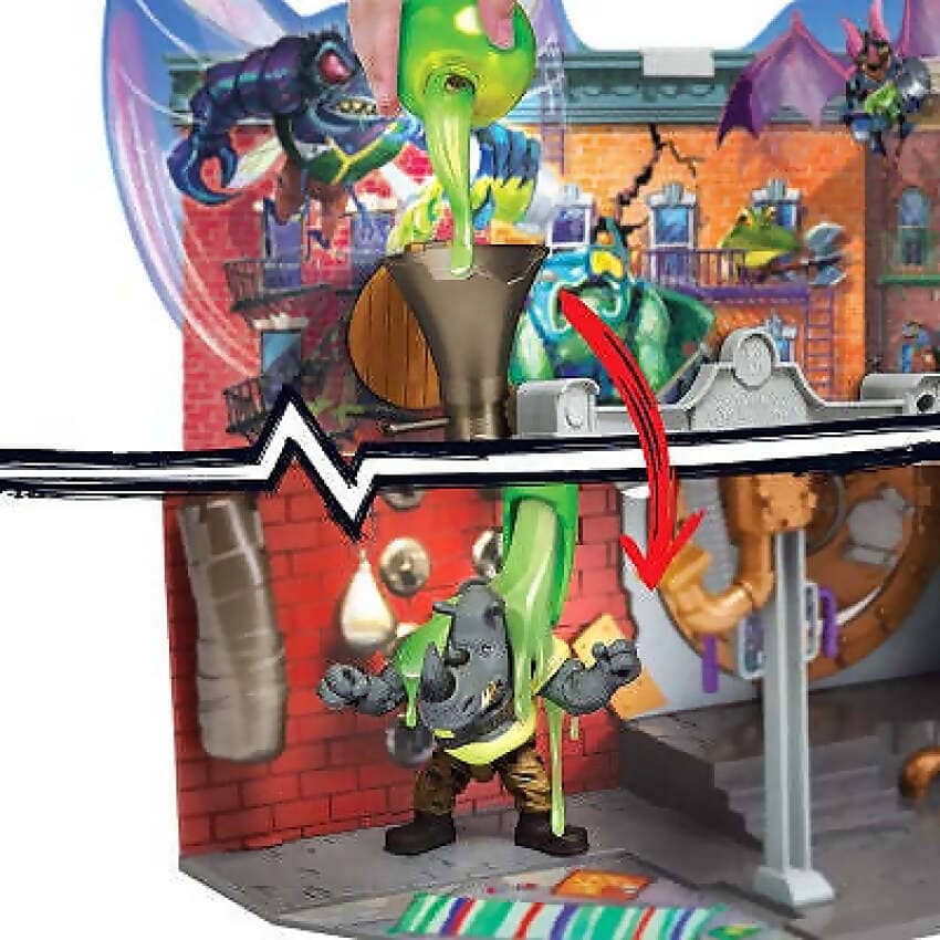 Tmnt Teenage Mutant Ninja Turtles - Mutant Mayhem Sewer Lair Playset