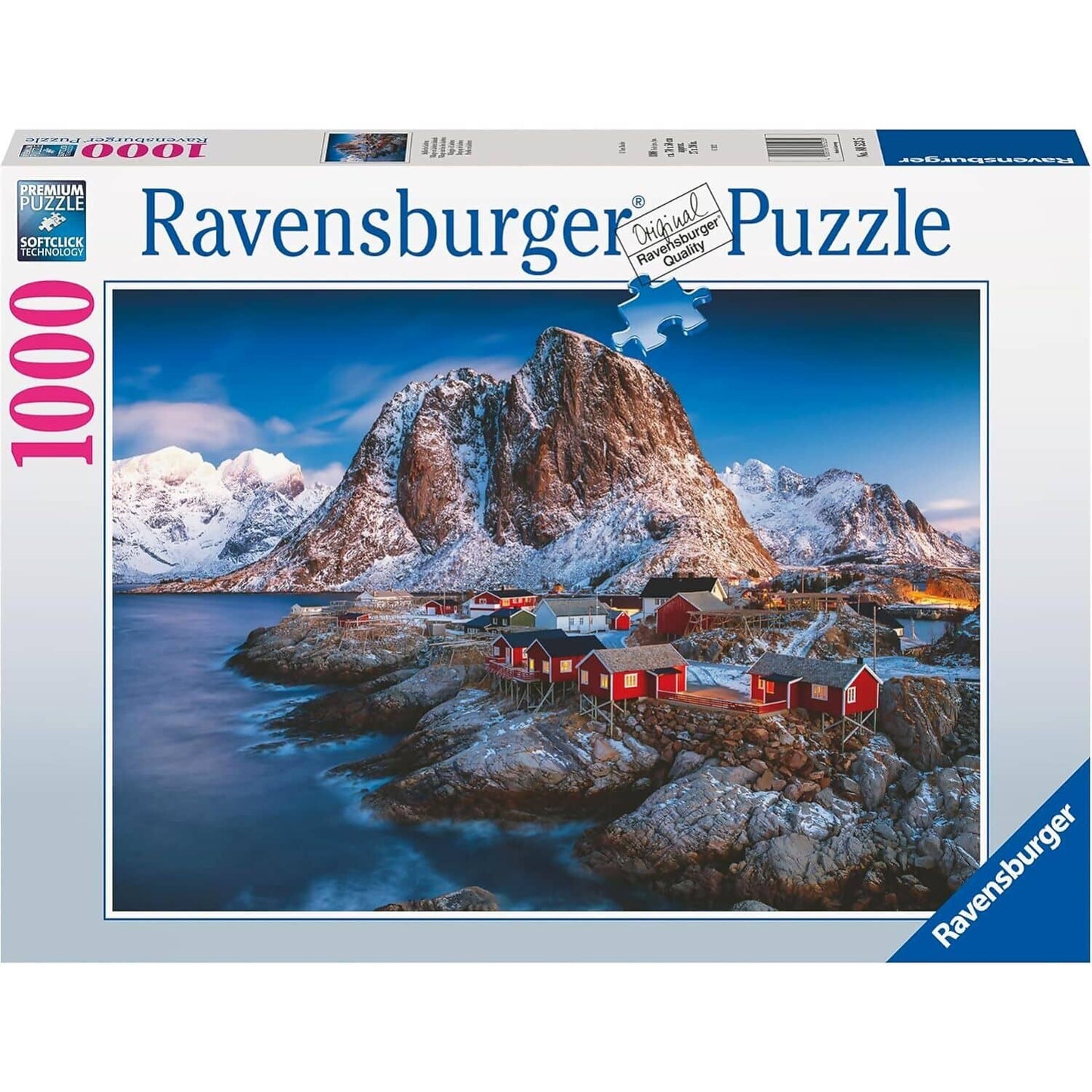 Ravensburger - Village On Lofoten Islands Jigsaw Puzzle 1000 Pieces