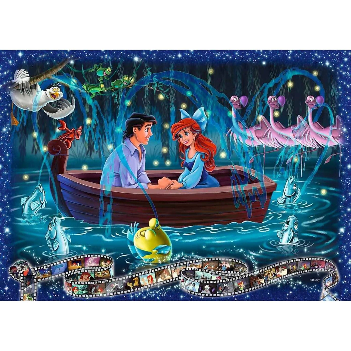 Ravensburger - The Little Mermaid Disney 1989 Jigsaw Puzzle 1000 Pieces