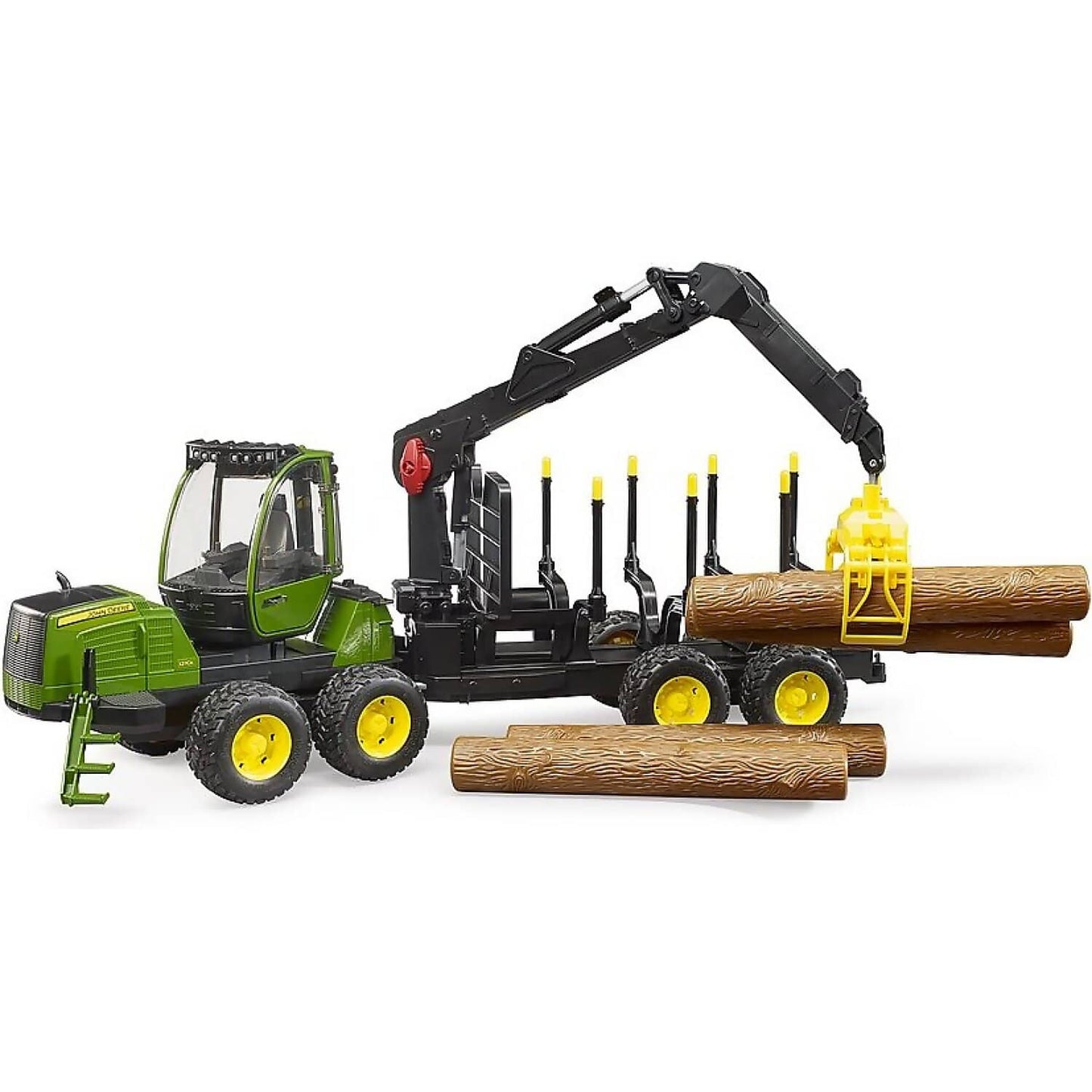 Bruder - John Deere 1210e Forwarder With 4 Trunks And Grab 1:16