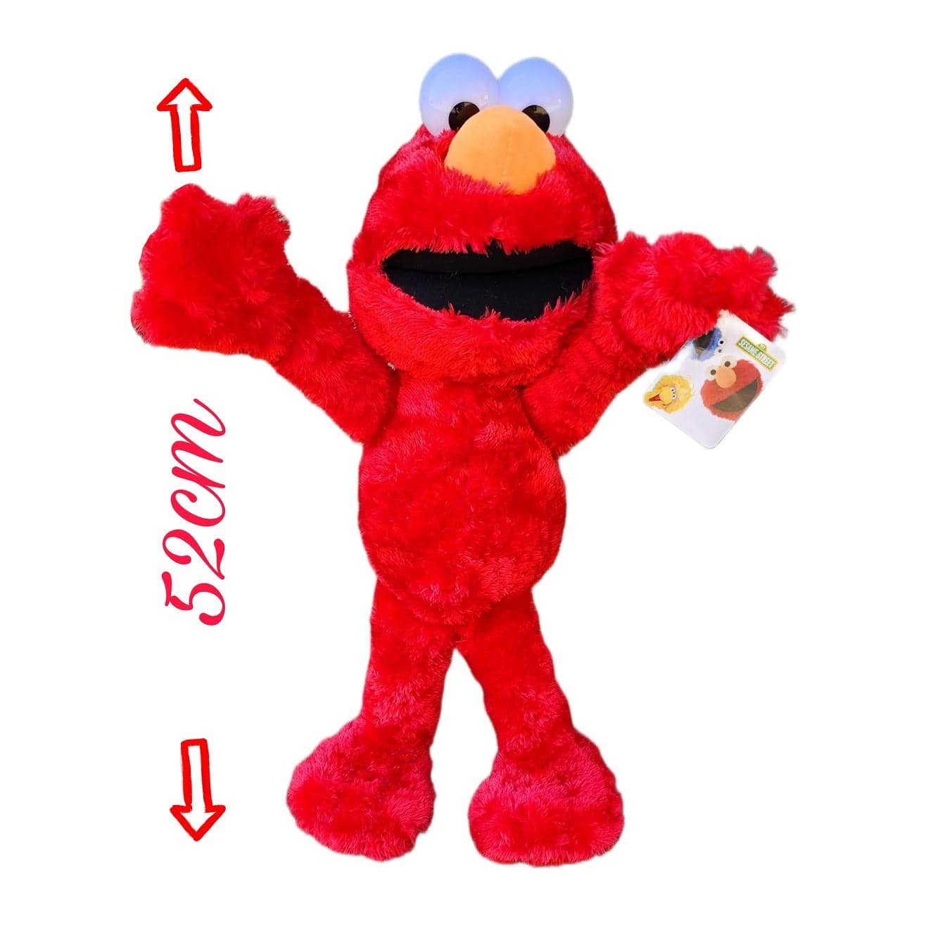 Sesame Street - Elmo 52cm Plush - Jasnor