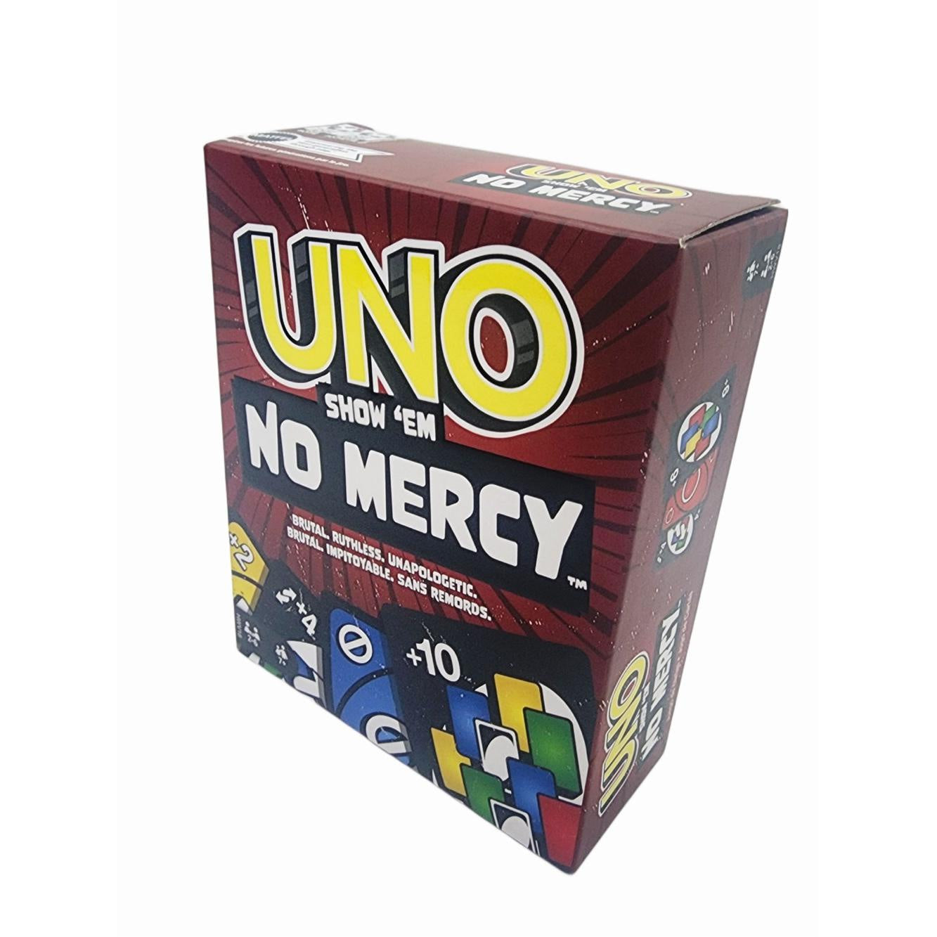 Uno - Show ‘em No Mercy Card Game For Kids Adults & Family Night Parties And Travel