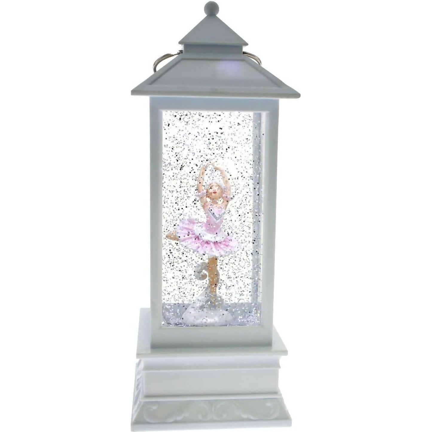 Cotton Candy - White Lantern with Ballerina Pink Tutu