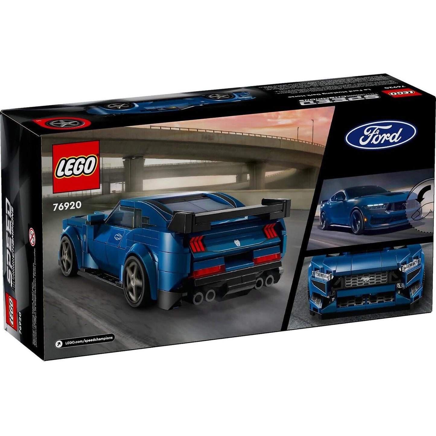 LEGO 76920 Ford Mustang Dark Horse Sports Car - Speed Champions