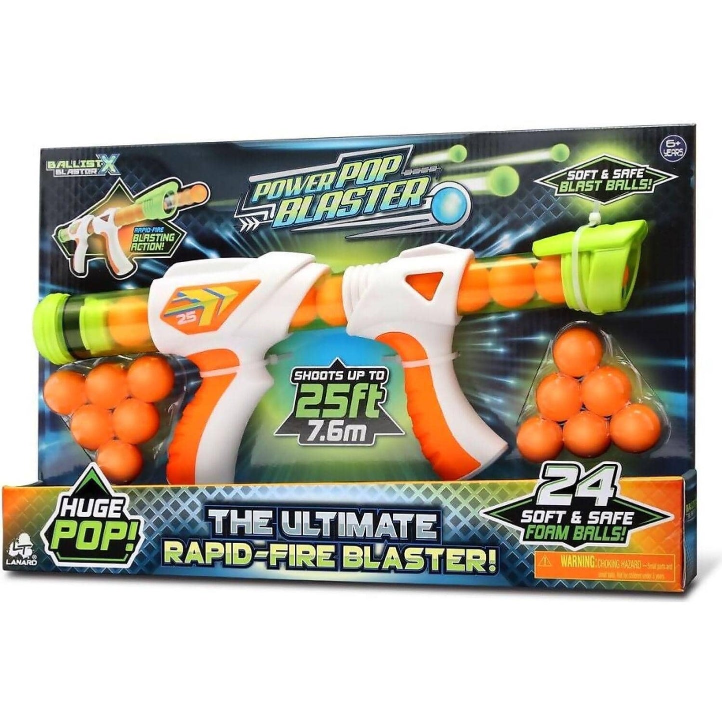 Lanard - Ballist X Power Pop Blaster