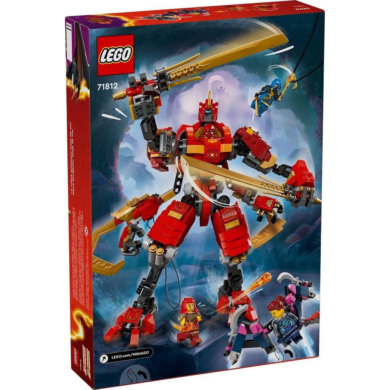 LEGO 71812 Kai's Ninja Climber Mech - Ninjago
