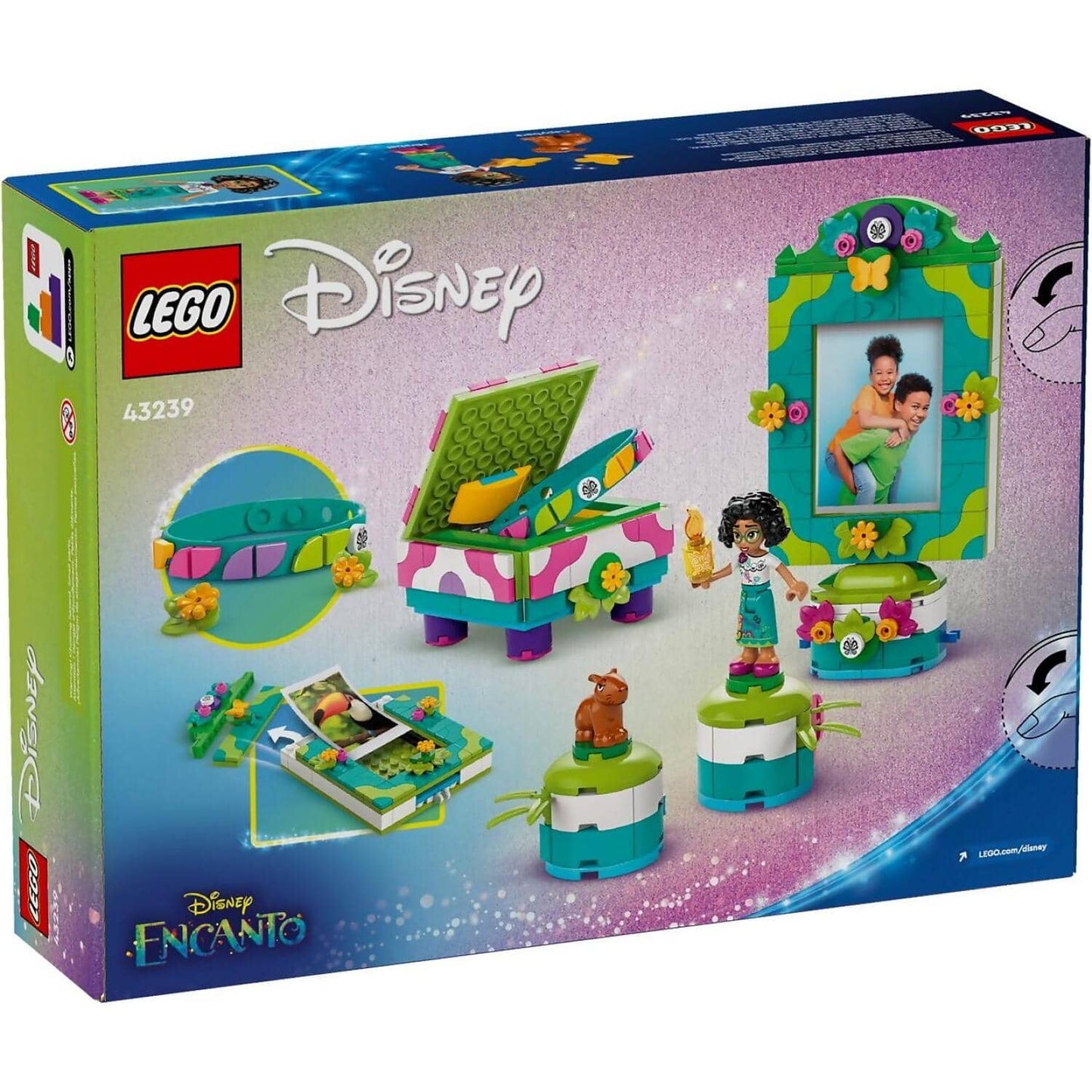 LEGO 43239 Mirabel's Photo Frame and Jewelry Box - Disney