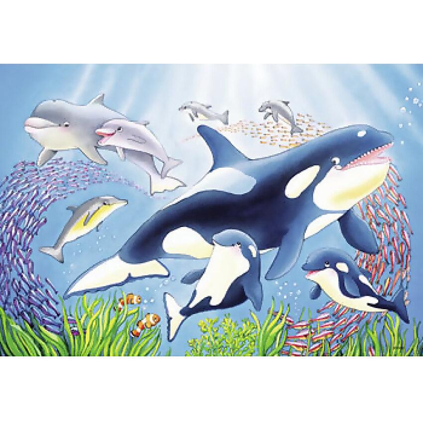 Ravensburger - Colourful Underwater World Jigsaw Puzzle 2x24 Pieces