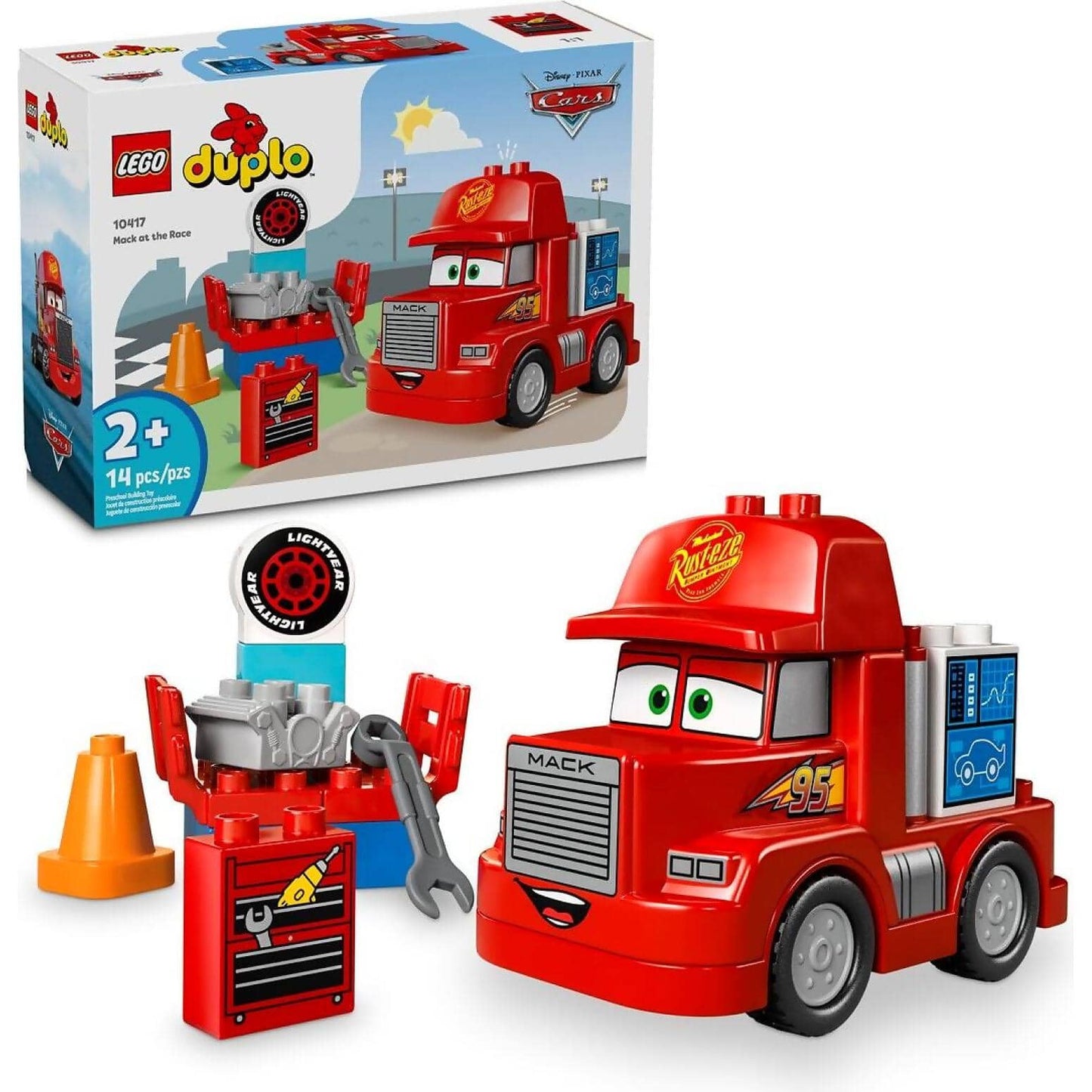 LEGO 10417 Mack at the Race - Duplo