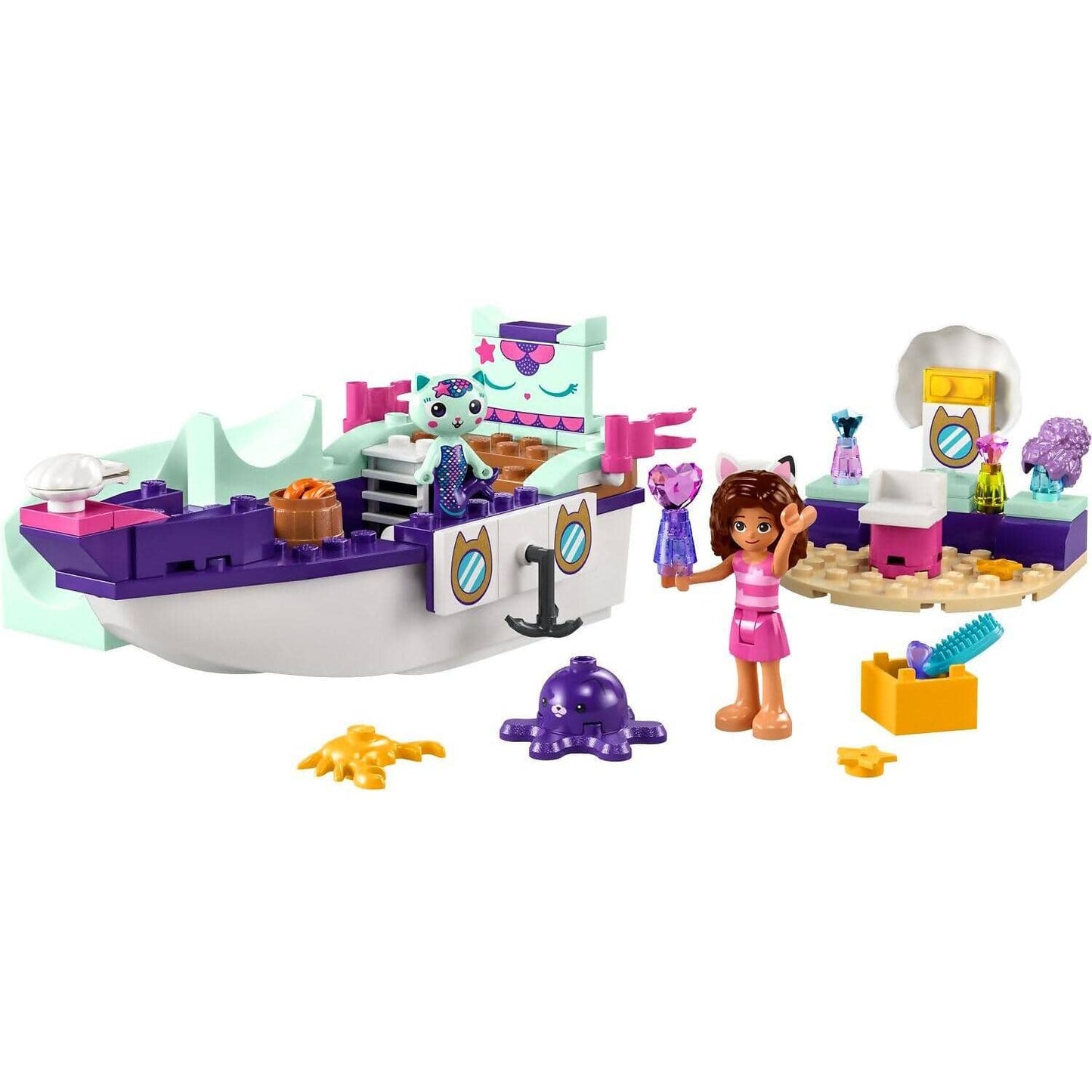LEGO 10786 Gabby & MerCat's Ship & Spa - Gabby's Dollhouse 4+