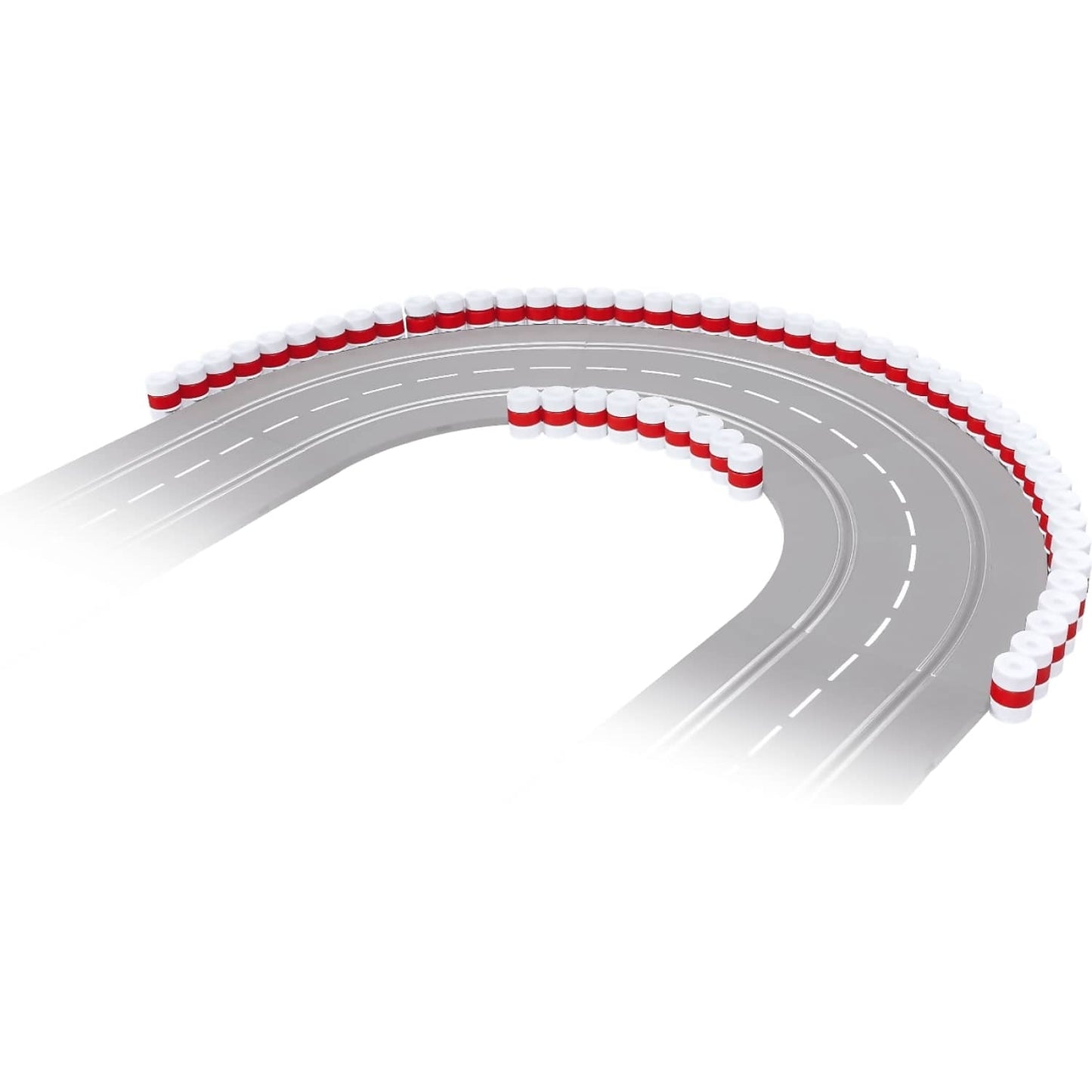 Carrera Digital 1:32 - Tyre Stacks Wall - Slot Car Track Accessories Also Suits 1:24