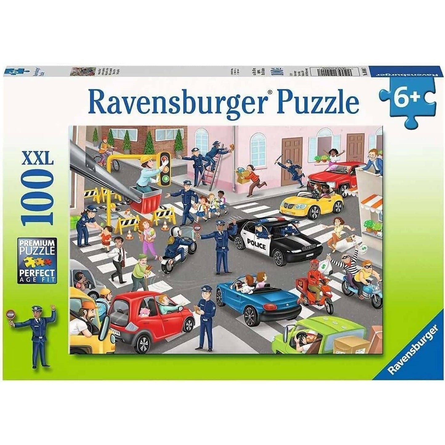 Ravensburger - Police On Patrol Jigsaw Puzzle 100 Pieces