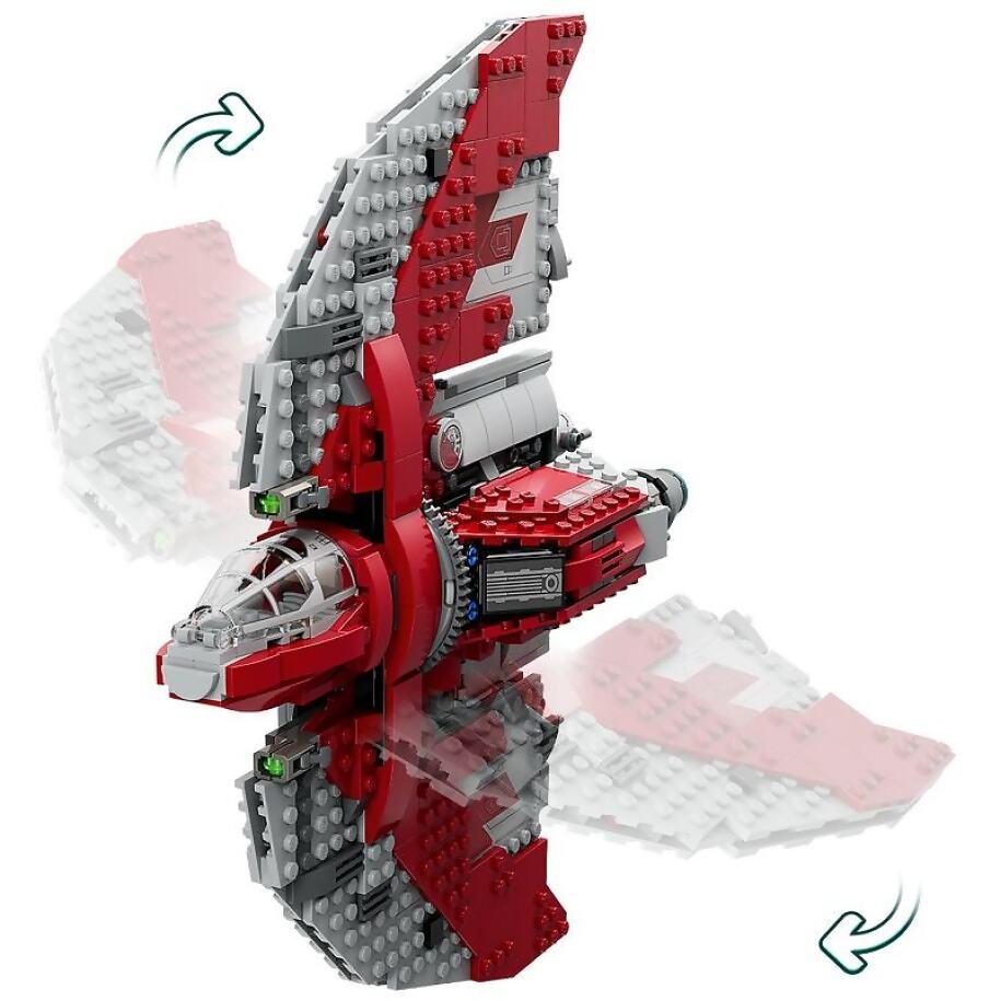 LEGO 75362 Ahsoka Tano's T-6 Jedi Shuttle - Star Wars Tm