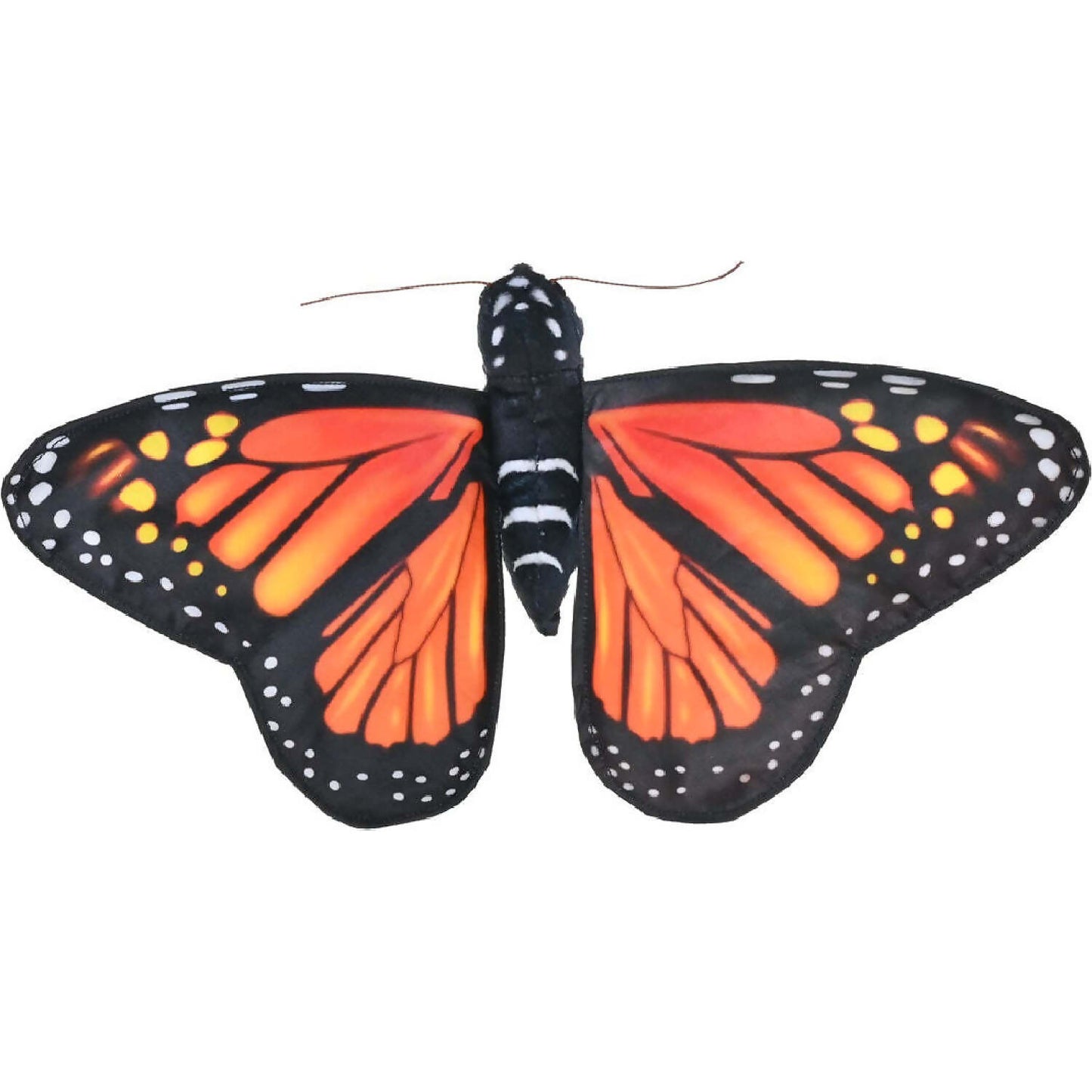 Wild Republic - Rainforest Monarch Butterfly Finger Puppet 7-inch