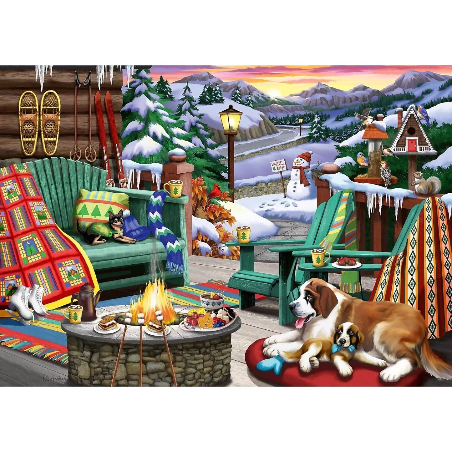 Ravensburger - Apres All Day Jigsaw Puzzle 1000 Pieces