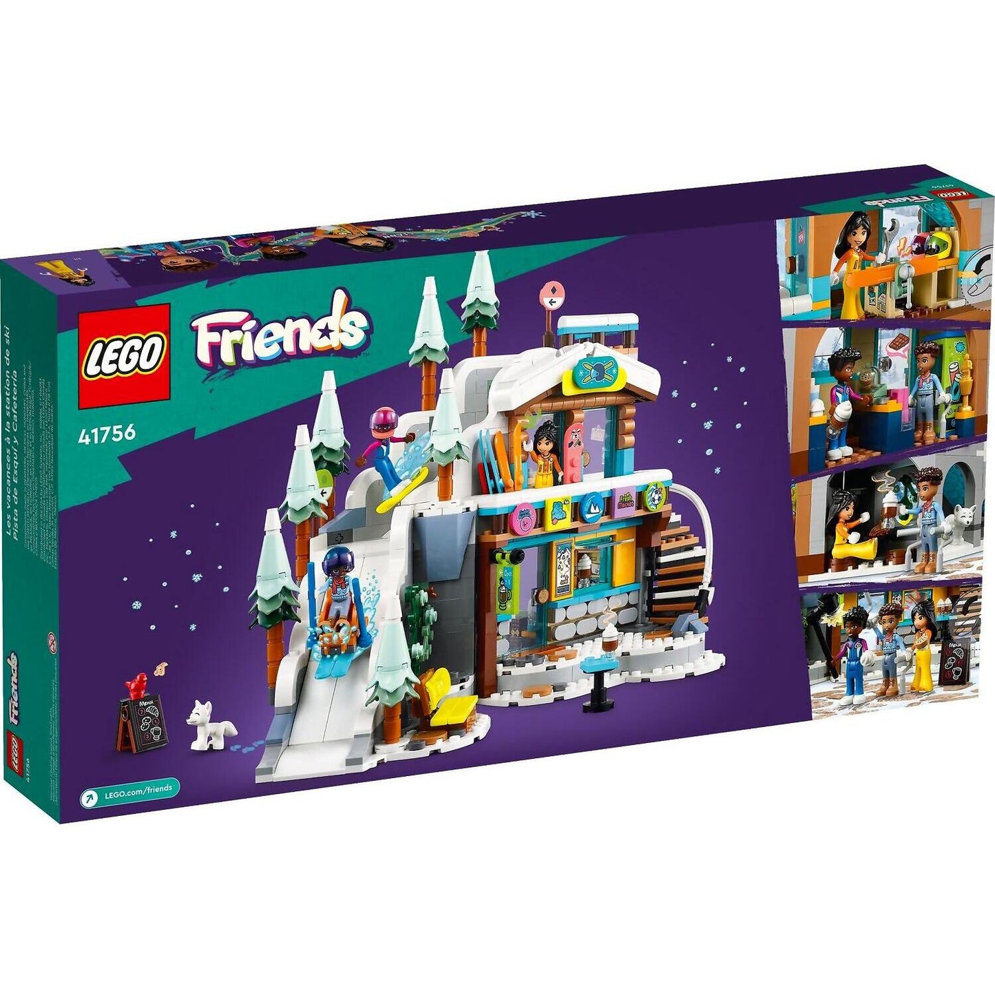 LEGO 41756 Holiday Ski Slope and Cafe - Friends
