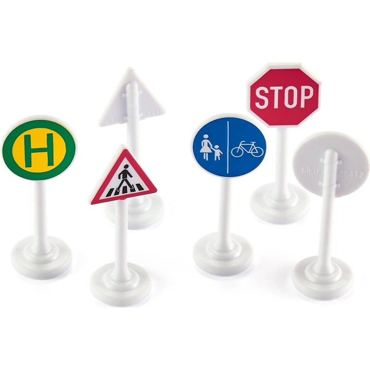 Siku - Road Signs Die-Cast Model Road Accessories - 1:50 Scale