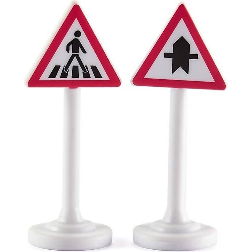 Siku - Road Signs Die-Cast Model Road Accessories - 1:50 Scale