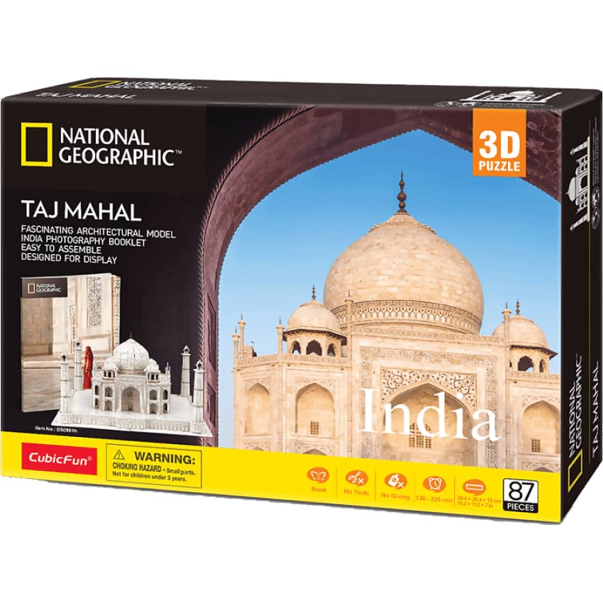U Games - National Geographic India – Taj Mahal 87pc Puzzle