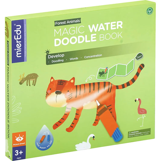Mieredu - Magic Water Doodle Book Forest Animals
