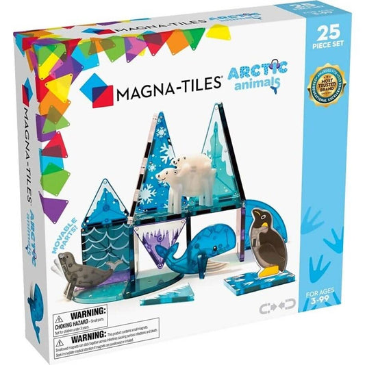 Magna Tiles - Arctic Animals - 25 Piece Set - Johnco