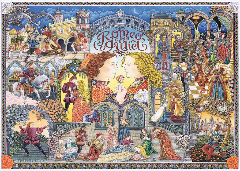 Ravensburger - Romeo & Juliet Jigsaw Puzzle 1000 Pieces