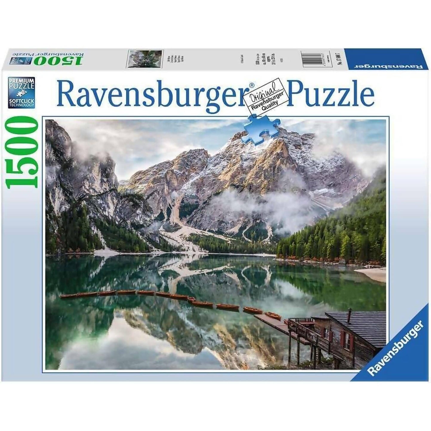 Ravensburger - Lake Braies - Jigsaw Puzzle 1500pc