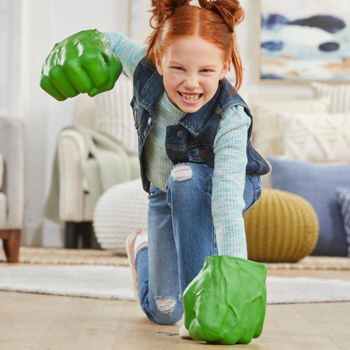 Marvel - Avengers Hulk Gamma Smash Fists Role Play Toy For Kids 5+ - Hasbro