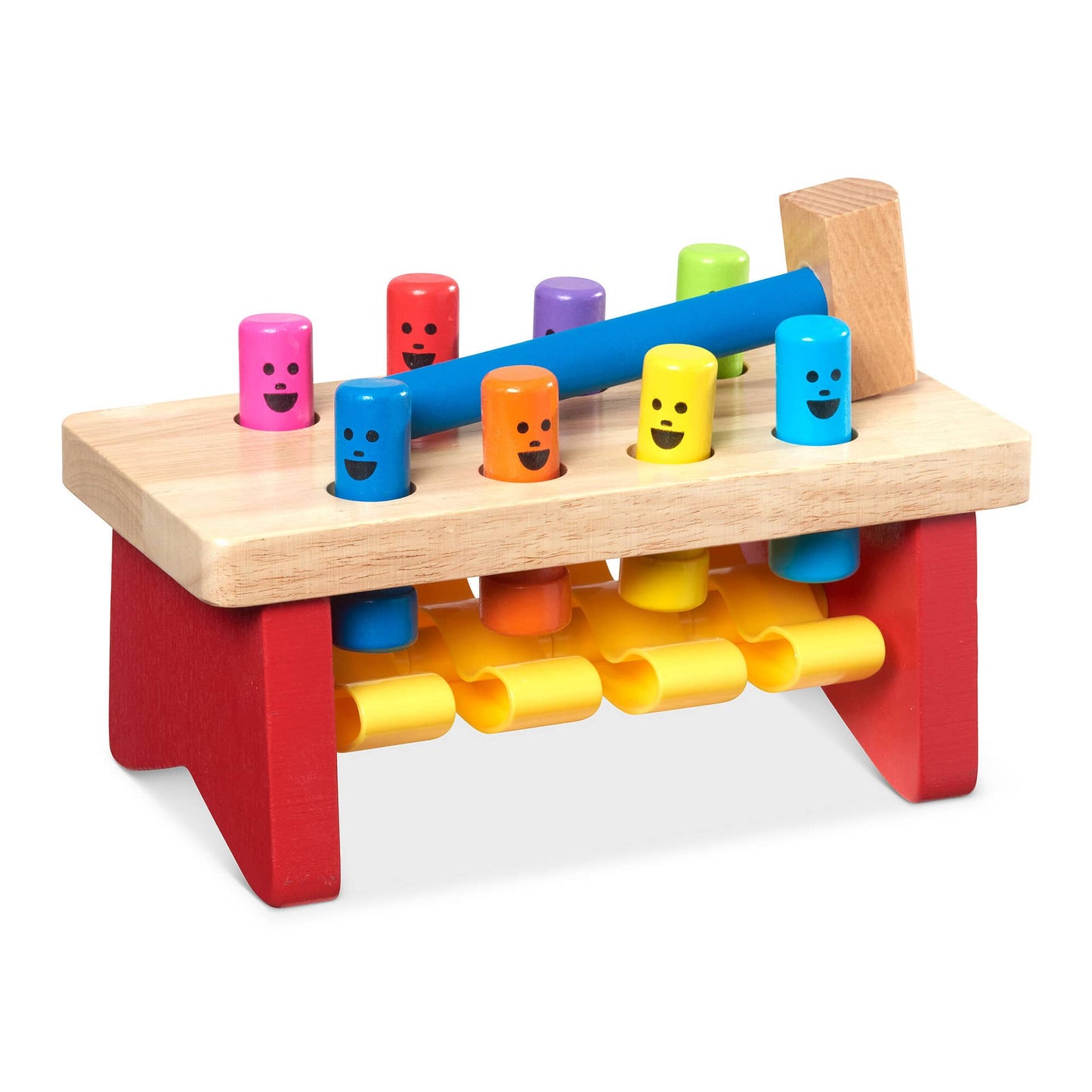 Melissa & Doug - Deluxe Pounding Bench Toddler Toy