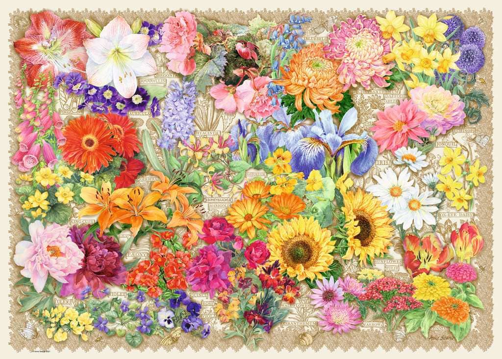 Ravensburger - Blooming Beautiful Jigsaw Puzzle 1000 Pieces