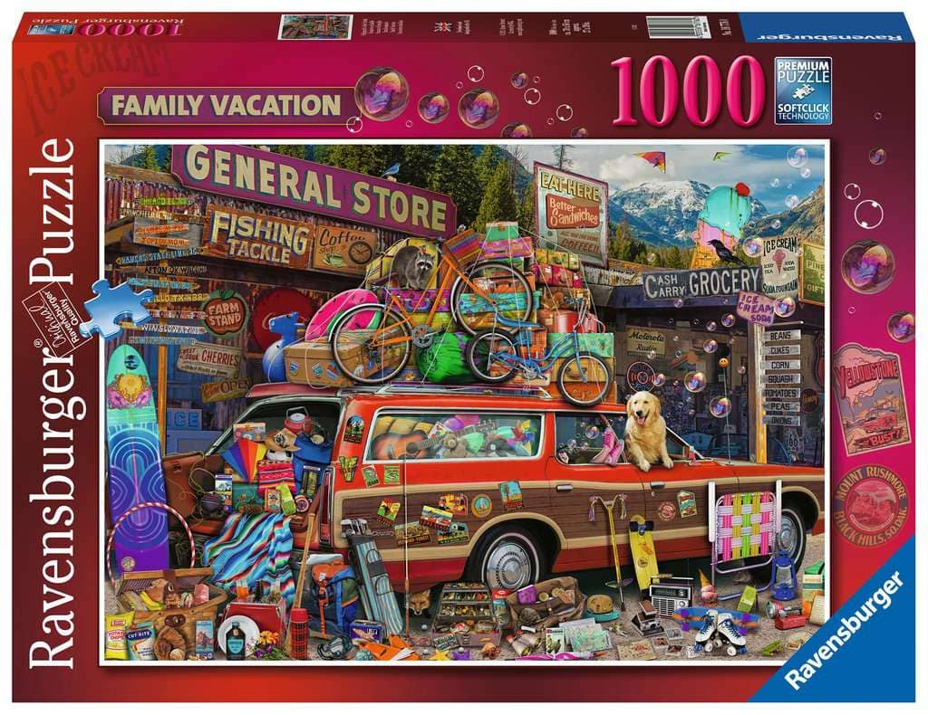 Ravensburger - Family Vacation Jigsaw Puzzle 1000 Pieces