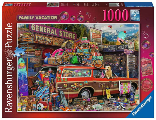 Ravensburger - Family Vacation Jigsaw Puzzle 1000 Pieces