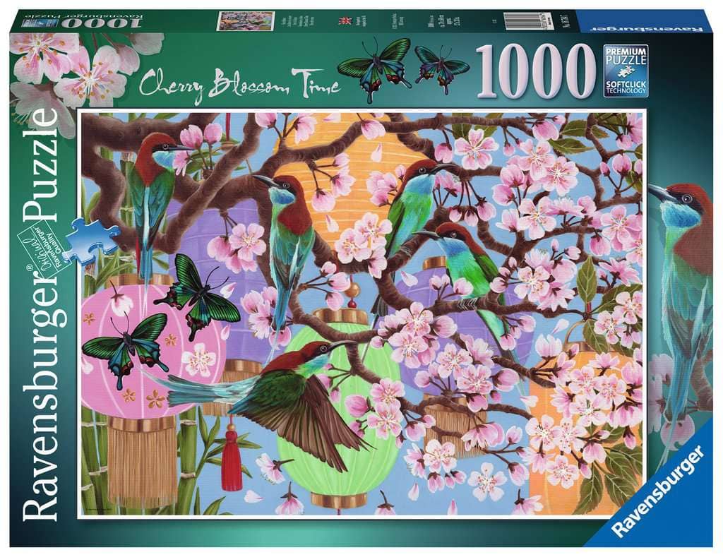 Ravensburger - Cherry Blossom Time Jigsaw Puzzle 1000 Pieces